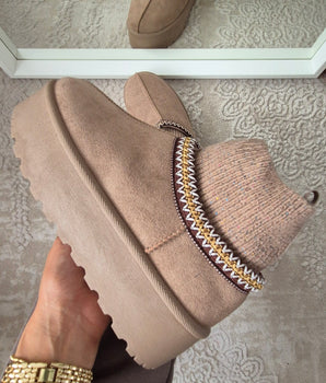 Sok uggy pantoffel khaki